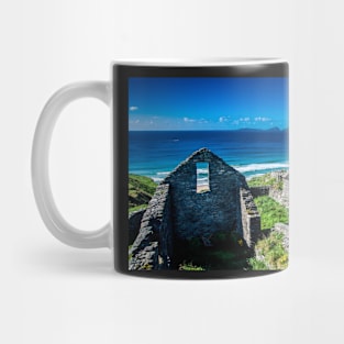 Ruins of an Old Cottage on the Dingle Peninsula in Ireland Mug